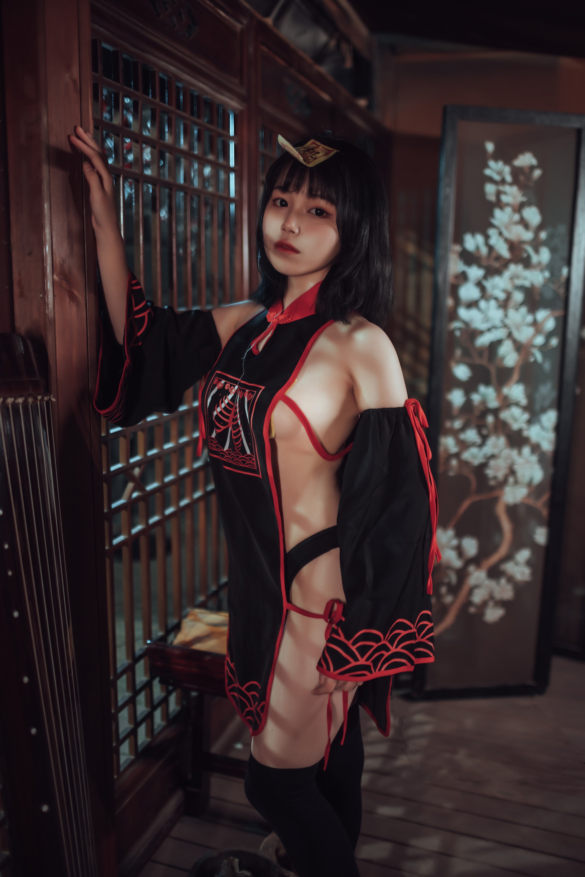 图片[1]-七月喵子 – NO.001 小僵尸 [22P]-XikXak
